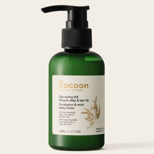 Sữa dưỡng thể khuynh diệp & bạc hà 140ml