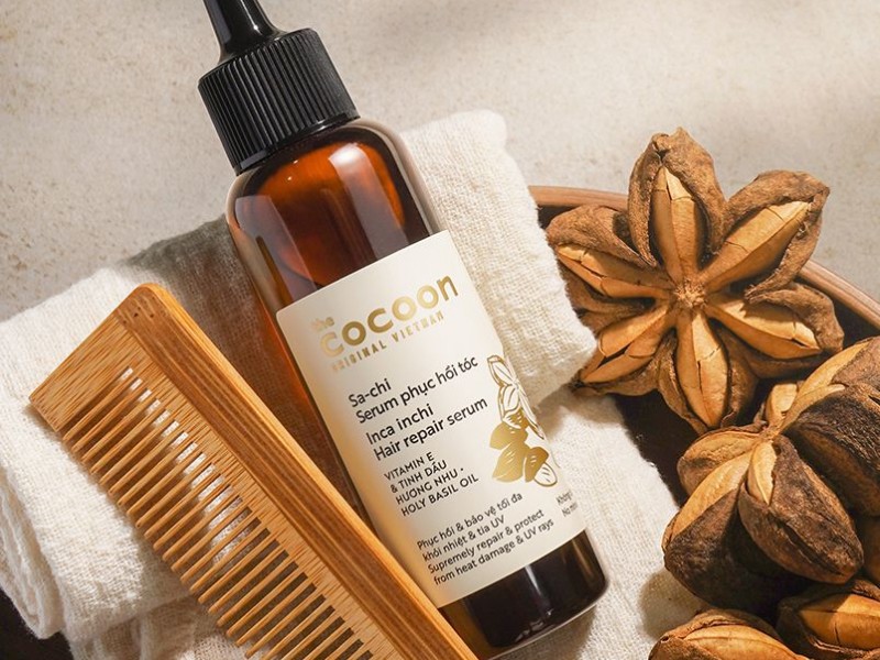  Chăm Sóc Tóc • Tinh Chất Dưỡng Tóc Serum Sa-chi phục hồi tóc 70ml