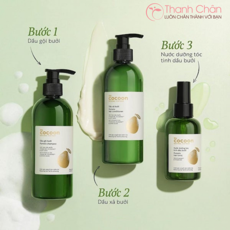 Dầu gội và dầu xả bưởi 310ml