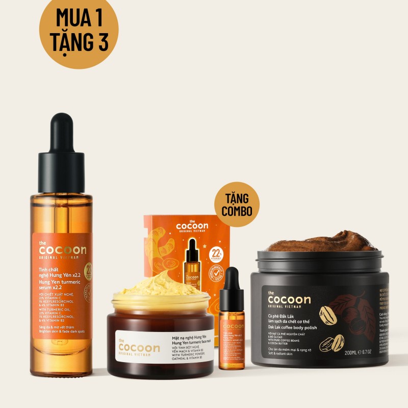 Tinh chất nghệ Hưng Yên x2.2 - 22% vitamin C 30ml